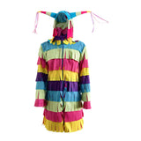 Costume Pitana Robe à Capuche et Combinaison Colorée Enfant