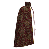 Costume Roi du Moyen Âge Cape Marron à Demi-Epaules Homme