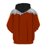 Costume Thragg Invincible(2026) TV Sweat à Capuche Rouge Homme Ver.2