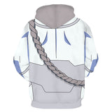 Costume Viltrumite Thula Viltrumite Invincible(2026) TV Sweat à Capuche Gris Femme