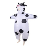 Cow Inflatable Costume Cosplay Halloween Carnival Party Suit  