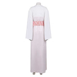 Déguisement ABBA Femme Anni-Frid Lyngstad 1970s Robe Rose et Blanche Costume Vintage