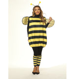 Déguisement Adulte & Enfant Abeille Tenue Jaune et Noire Costume d'Halloween