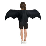 Déguisement Adulte & Enfant Bat Chauve-souris Ailes Costume Noir pour Halloween Carnaval