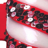 Déguisement Adulte & Enfant Bonbons Sucre d'Orge Costume Rouge et Blanc Parent-enfant pour Noël