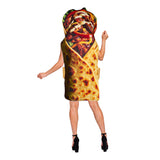 Déguisement Adulte & Enfant Burrito Costume Amusant Tenue de Scène Parent-enfant pour Carnaval