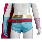 Déguisement Adulte & Enfant Zootopia 2 Gazelle Tenue Bleue avec Châle Costume d'Halloween