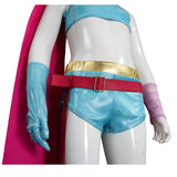 Déguisement Adulte & Enfant Zootopia 2 Gazelle Tenue Bleue avec Châle Costume d'Halloween