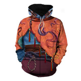 Déguisement Adulte Avatar: De Feu et de Cendres Peylak Sweat-shirt Orange Costume
