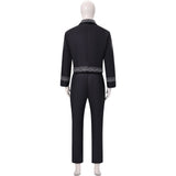 Deguisement Adulte Charro Tenue Noire Costume pour Le Jour des Morts Mexcain