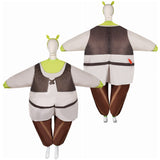 Déguisement Adulte Film Shrek -Shrek Gonflable Combinaison Costume d'Halloween