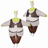 Déguisement Adulte Film Shrek -Shrek Gonflable Combinaison Costume d'Halloween