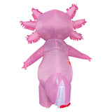 Déguisement Adulte Gonflable Salamandre Rose Costume d'Halloween