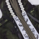 Déguisement Adulte Gothic Cape Longue à Capuche Costume Pour Halloween