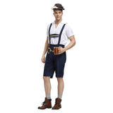 Déguisement Adulte Homme Salopette Tenue Costume pour Oktoberfest
