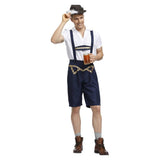 Déguisement Adulte Homme Salopette Tenue Costume pour Oktoberfest