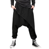 Déguisement Adulte Homme Sarouel Pantalon Costume Noir Vintage Ver.2