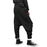 Déguisement Adulte Homme Sarouel Pantalon Costume Noir Vintage Ver.2