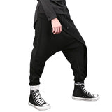Déguisement Adulte Homme Sarouel Pantalon Costume Noir Vintage Ver.2