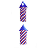 Déguisement Adulte Independence Day Striped Salute 3D Imprimé Costume Amusant
