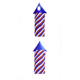 Déguisement Adulte Independence Day Striped Salute 3D Imprimé Costume Amusant