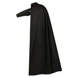 Déguisement Adulte Longue Cape Médiévale Noire pour Renaissance Soirée