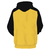 Déguisement Adulte One Piece Jaune Sweat-shirt à Capuche Costume