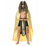 Déguisement Adulte Pharaon Égyptien Sans Haut Tenue d'Halloween