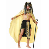 Déguisement Adulte Pharaon Égyptien Sans Haut Tenue d'Halloween