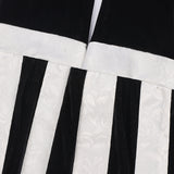 Déguisement Adulte Roi Tudor Tenue de Monarque Noire de La Renaissance Costume Élisabéthain pour Halloween