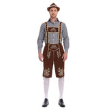 Déguisement Adulte Salopette Tenue Noire Costume pour Oktoberfest Ver.2