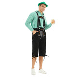 Déguisement Adulte Salopette Tenue Verte Costume pour Oktoberfest