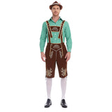 Déguisement Adulte Salopette Tenue Verte Costume pour Oktoberfest Ver.2