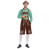 Déguisement Adulte Salopette Tenue Verte Costume pour Oktoberfest Ver.2