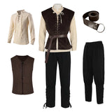 Déguisement Adulte Tenue Médiévale Steampunk Gothique Victorien Costume