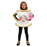 Déguisement Blanc en Forme de Tasse à Thé Enfant pour Halloween