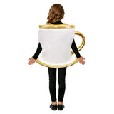 Déguisement Blanc en Forme de Tasse à Thé Enfant pour Halloween
