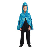 Déguisement Cape de Ptérosaure Jurassique Bleue Adulte & Enfant pour Halloween
