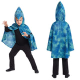 Déguisement Cape de Ptérosaure Jurassique Bleue Adulte & Enfant pour Halloween