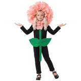Déguisement Combinaison à Fleur d'OEillet Rose Enfant pour Halloween