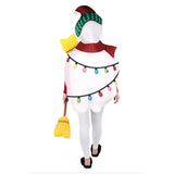 Déguisement Combinaison de Noël Bonhomme de Neige Adulte & Enfant