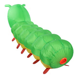 Déguisement Combinaison Gonflable Chenille Jaune-Vert pour Halloween