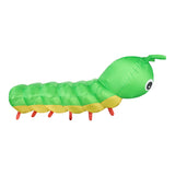 Déguisement Combinaison Gonflable Chenille Jaune-Vert pour Halloween