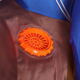 Déguisement Combinaison Gonflable Paresseux Marron pour Halloween