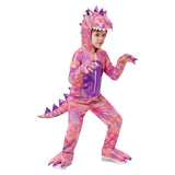 Déguisement Combinaison Rose Tyrannosaure Rex Enfant pour Halloween
