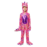 Déguisement Combinaison Rose Tyrannosaure Rex Enfant pour Halloween