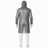 Déguisement d'Armure de Chevalier Gris de Style Rétro Homme