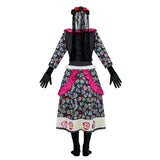 Déguisement d'Horreur de la Mariée Fantôme pour le Jour des Morts Mexicain Femme