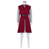 Déguisement de Chevalier en Cotte de Mailles Bordeaux Homme