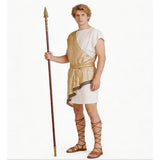 Déguisement de Guerrier Couleur Champagne de la Rome et de la Grèce Antique Homme pour Halloween